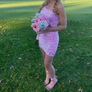 Pink Homecoming Dress